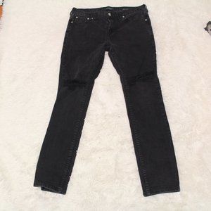 PACSUN BLACK JEANS SZ 31  X 32 SKINNY
